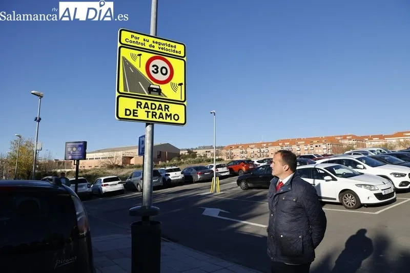 Nuevos radares de tramo en el barrio de Huerta Otea. Foto de David Sañudo