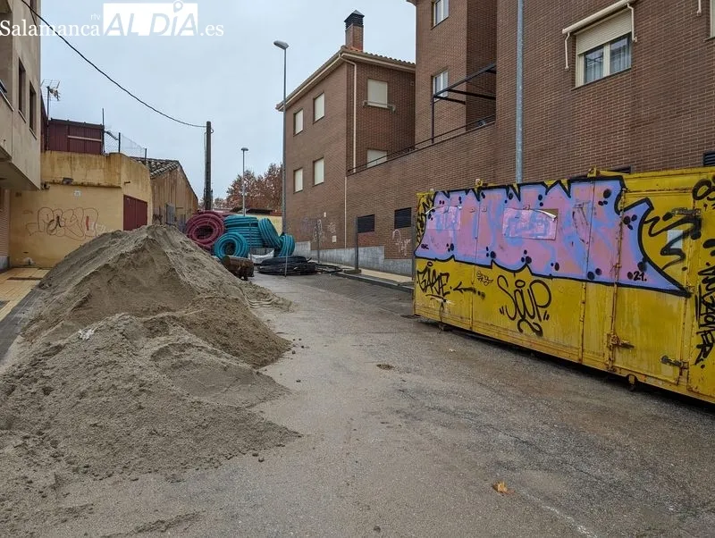 Obras en el Barrio Blanco. Foto de David Sañudo