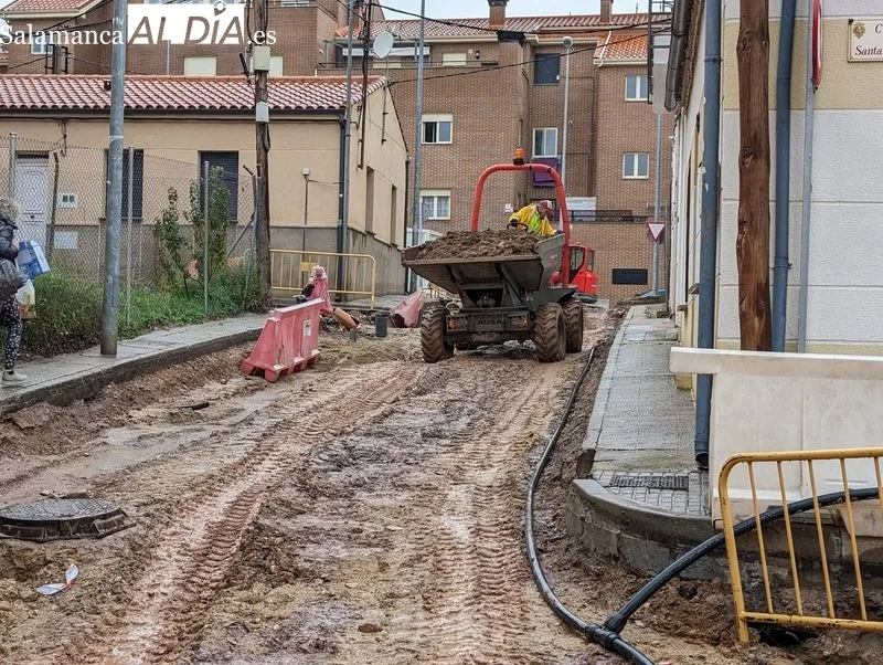 Obras en el Barrio Blanco. Foto de David Sañudo