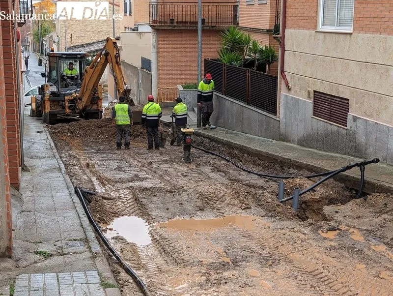 Obras en el Barrio Blanco. Foto de David Sañudo