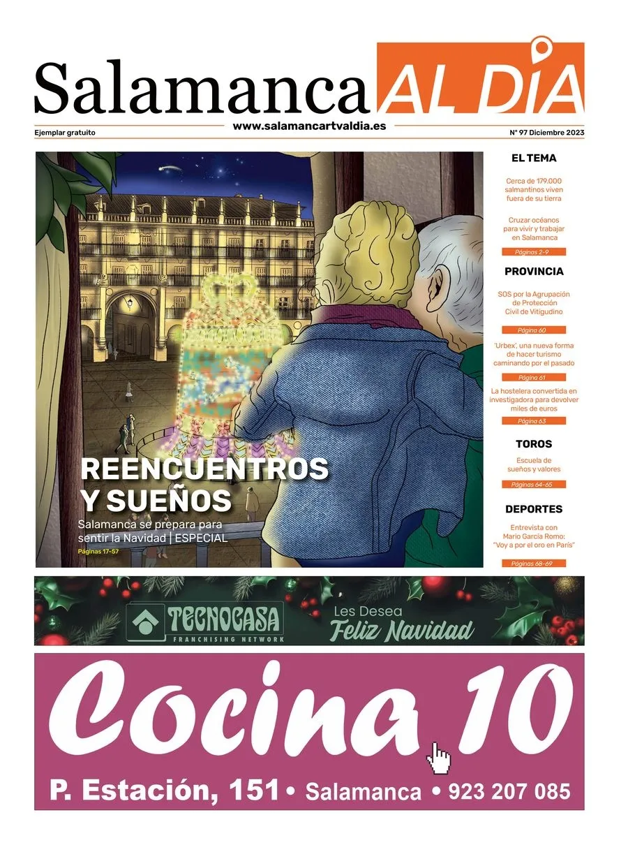 Foto 2 - El n&uacute;mero de diciembre de SALAMANCA AL D&Iacute;A sale a la calle este viernes con la Navidad como protagonista 