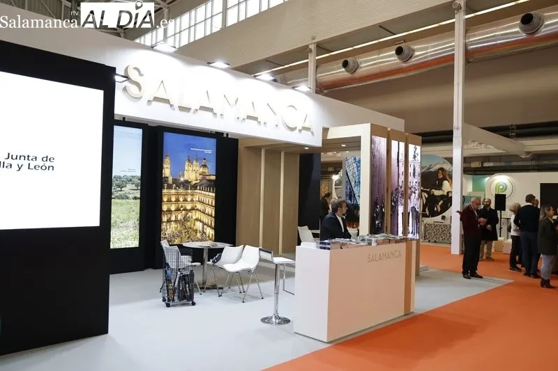 Stand de Salamanca capital en Intur. Foto de David Sañudo