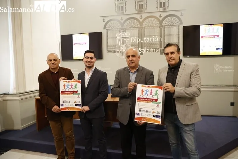 Presentación en la Diputación de Salamanca de la Carrera Popular San Silvestre Vellesina