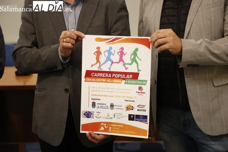 Presentación en la Diputación de Salamanca de la Carrera Popular San Silvestre Vellesina