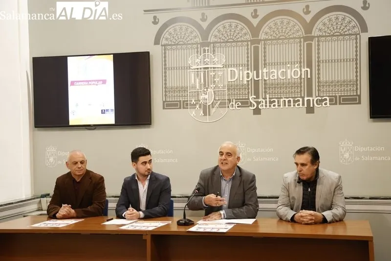 Presentación en la Diputación de Salamanca de la Carrera Popular San Silvestre Vellesina