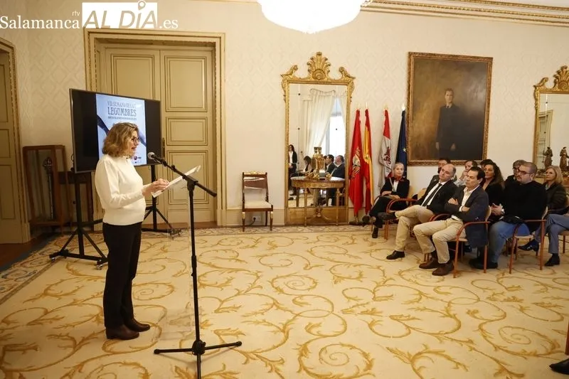 Presentación en el Ayuntamiento de la VII Semana de las Legumbres. Foto de David Sañudo