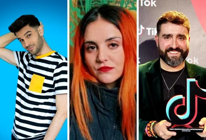 Los conocidos youtuber como Sowick, Andrea Compton, el tiktoker Diego Merayo