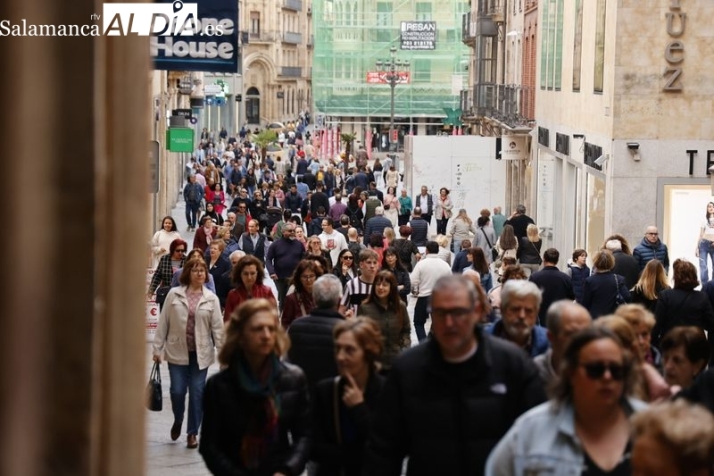Salamanca, aumento de población