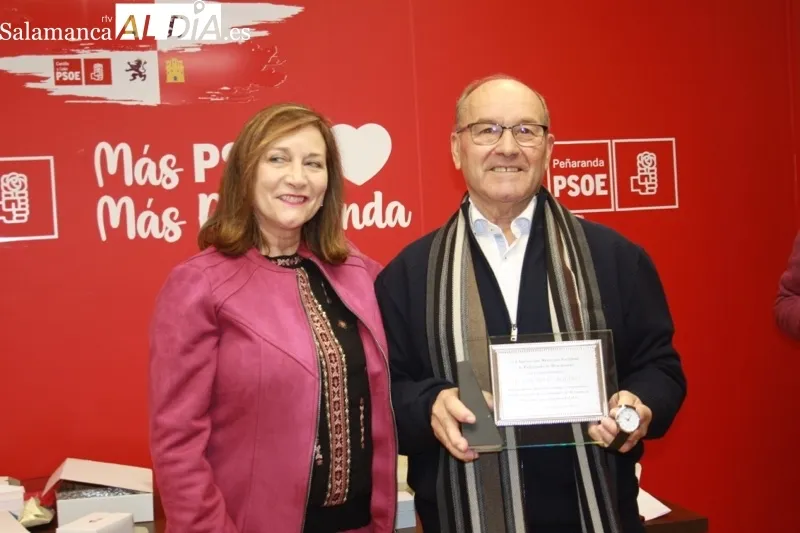 La sede del PSOE de Peñaranda acogía un homenaje a ex alcaldes socialistas de la comarca