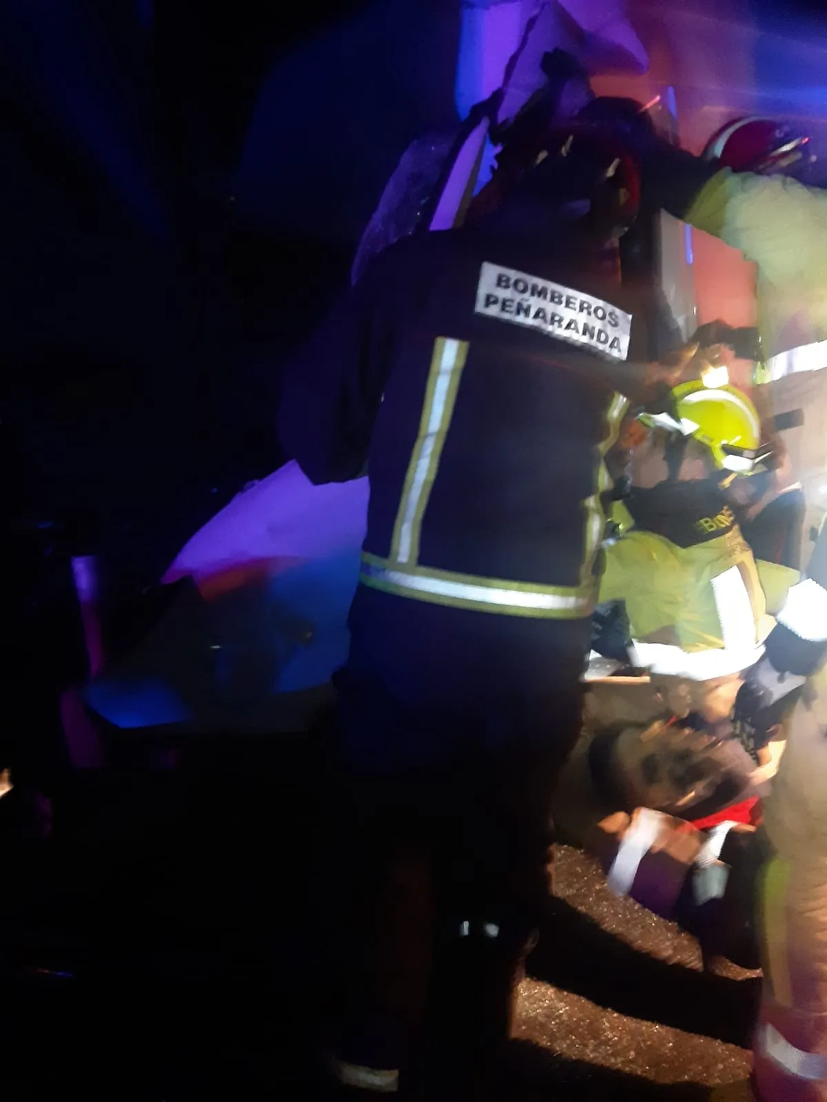 Accidente registrado en la autovía A-50 