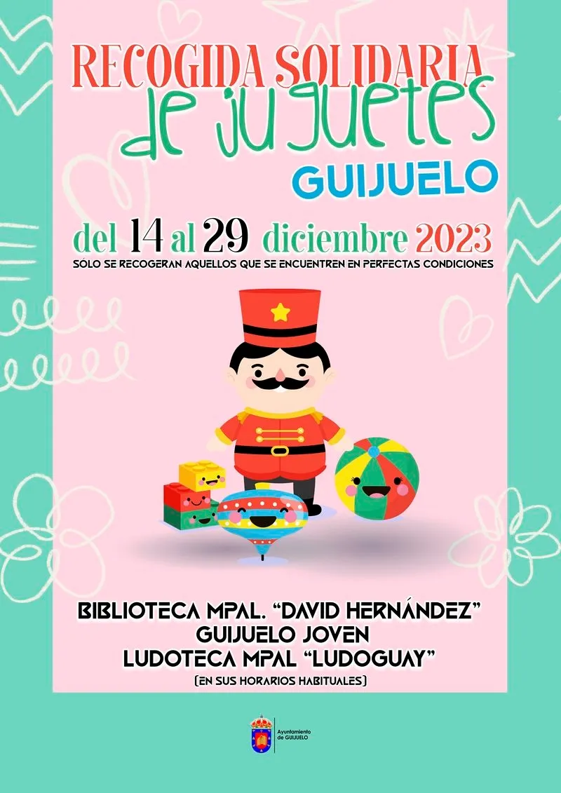 Presentación campaña recogida de juguetes Guijuelo.