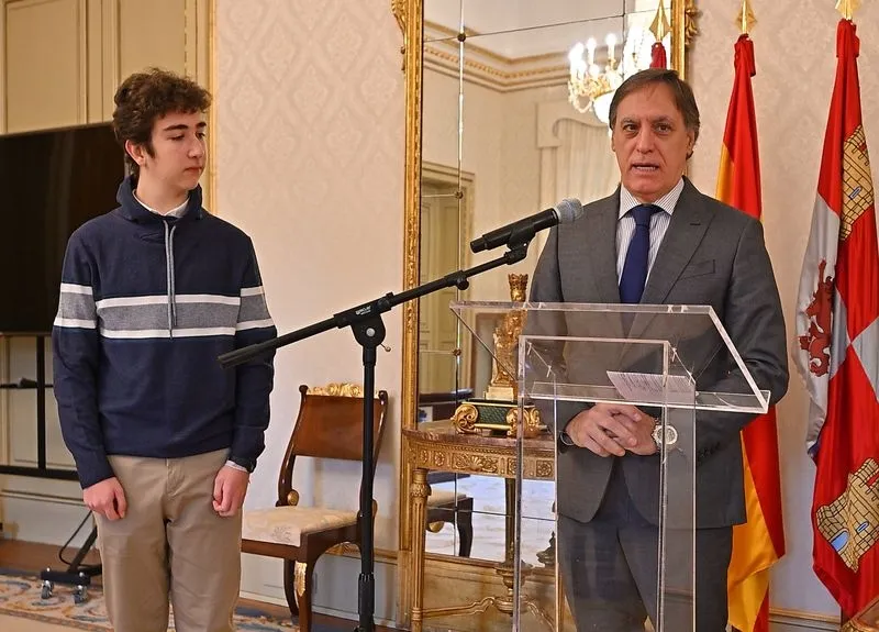 Foto 5 - El salmantino que ha ganado la medalla de bronce en la Olimpiada Cient&iacute;fica Juvenil Internacional