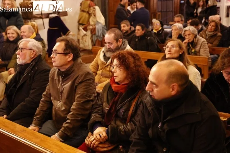 Acto de apoyo al Festival del Siglo de Oro de Salamanca en la capilla de la Vera Cruz. Fotos: David Sañudo