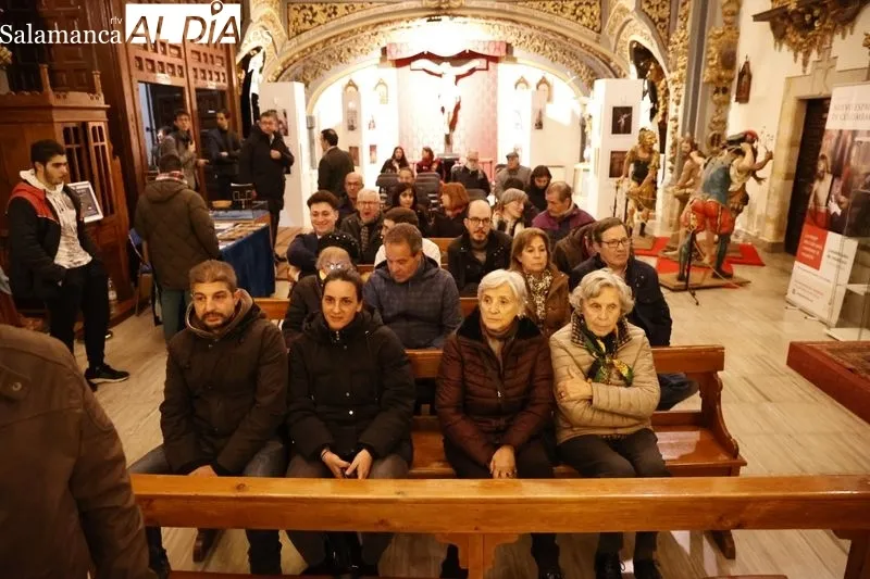 Acto de apoyo al Festival del Siglo de Oro de Salamanca en la capilla de la Vera Cruz. Fotos: David Sañudo