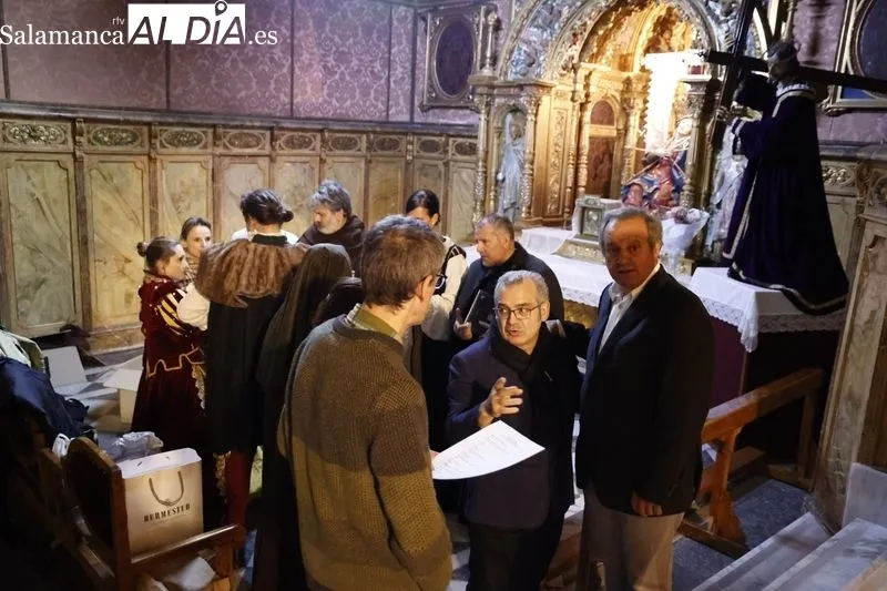 Acto de apoyo al Festival del Siglo de Oro de Salamanca en la capilla de la Vera Cruz. Fotos: David Sañudo