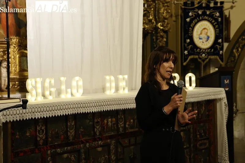 Acto de apoyo al Festival del Siglo de Oro de Salamanca en la capilla de la Vera Cruz. Fotos: David Sañudo