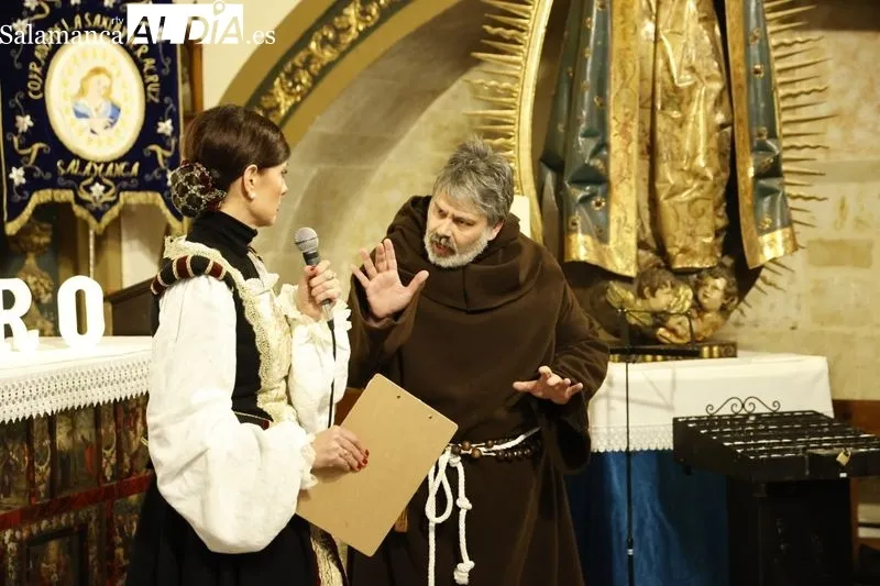 Acto de apoyo al Festival del Siglo de Oro de Salamanca en la capilla de la Vera Cruz. Fotos: David Sañudo