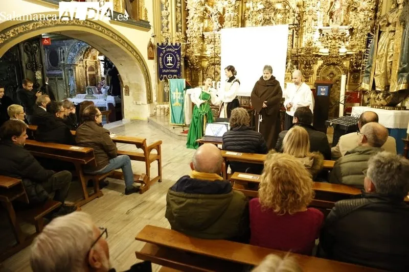 Acto de apoyo al Festival del Siglo de Oro de Salamanca en la capilla de la Vera Cruz. Fotos: David Sañudo