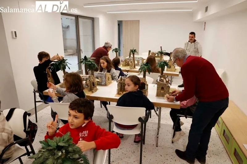 Talleres de belenismo navideño | FOTOS: David Sañudo 