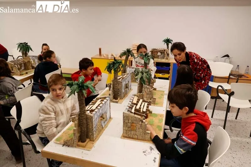 Talleres de belenismo navideño | FOTOS: David Sañudo 