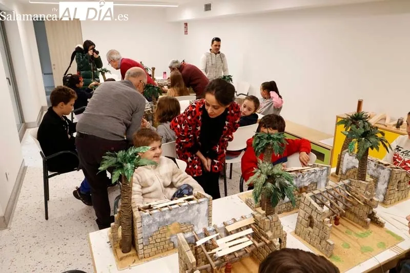 Talleres de belenismo navideño | FOTOS: David Sañudo 