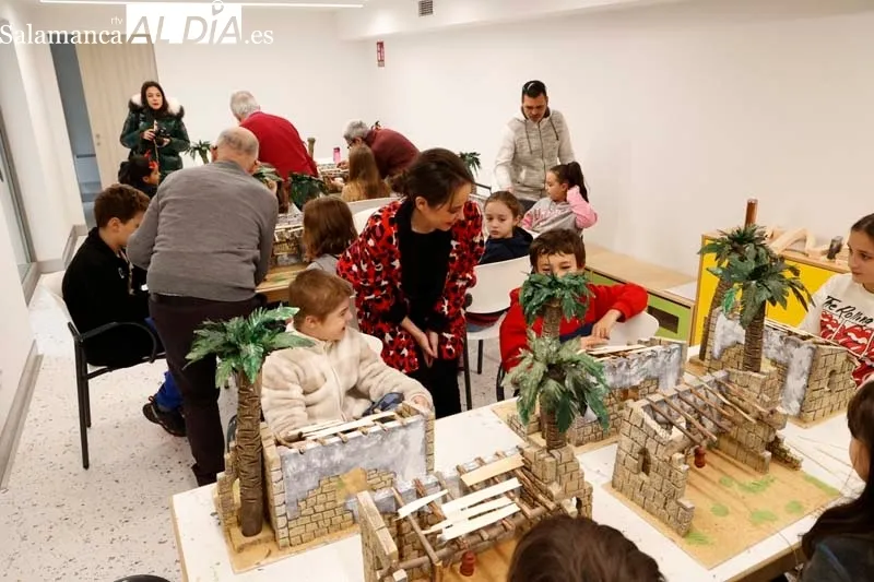 Talleres de belenismo navideño | FOTOS: David Sañudo 