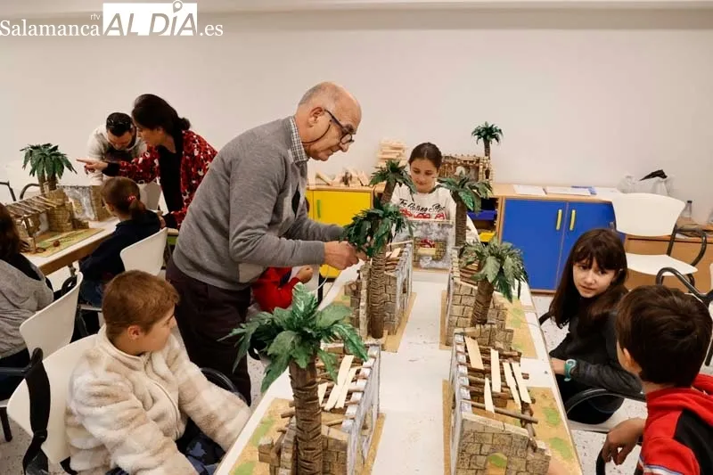 Talleres de belenismo navideño | FOTOS: David Sañudo 