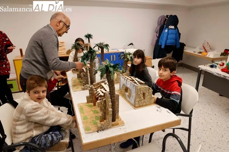Talleres de belenismo navideño | FOTOS: David Sañudo 
