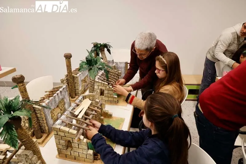Talleres de belenismo navideño | FOTOS: David Sañudo 