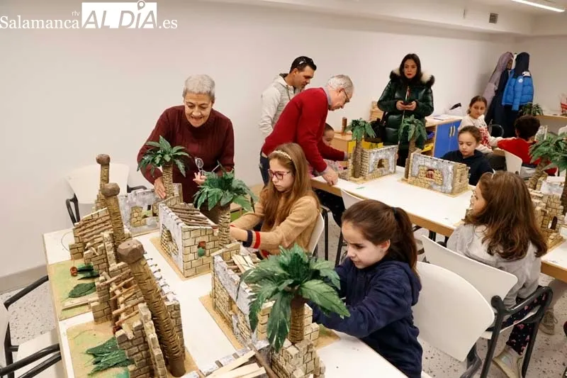 Talleres de belenismo navideño | FOTOS: David Sañudo 