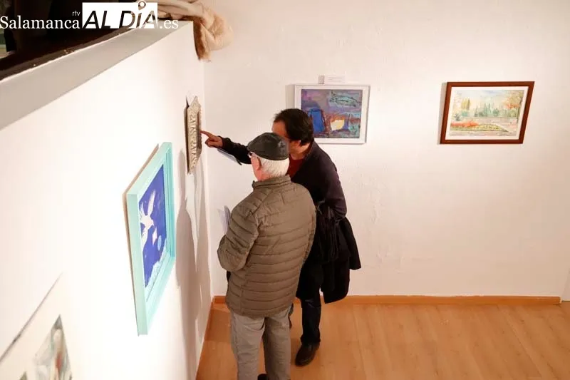 Una Exposición de Artistas Salmantinos a favor de Manos Unidas | FOTOS: David Sañudo 