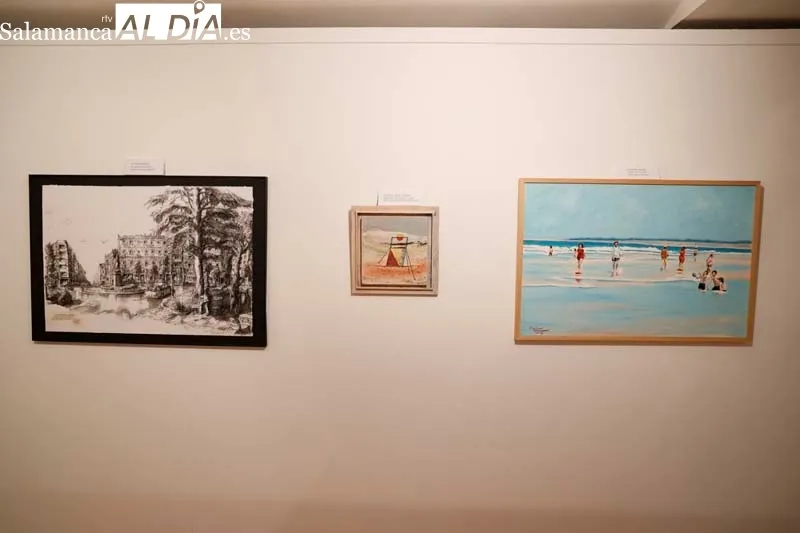 Una Exposición de Artistas Salmantinos a favor de Manos Unidas | FOTOS: David Sañudo 