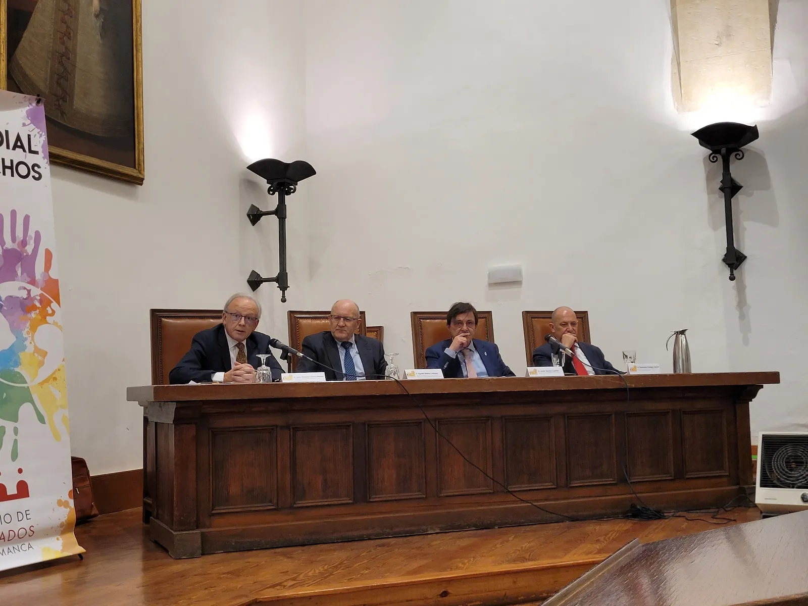 Acto de Lectura Derechos Humanos en el Aula Salinas USAL