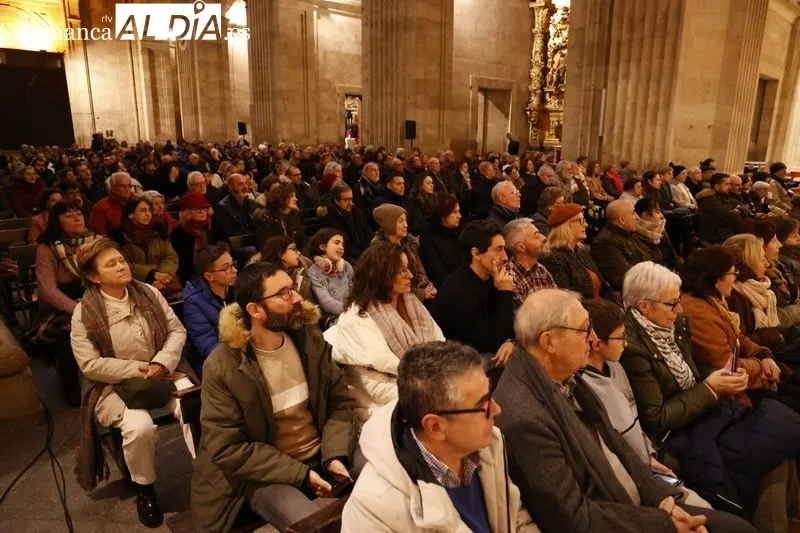 Conciertos del ciclo de Navidad Polifónica en la iglesia de La Clerecía. Fotos: David Sañudo