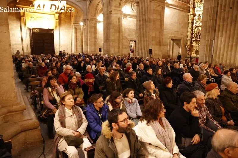 Conciertos del ciclo de Navidad Polifónica en la iglesia de La Clerecía. Fotos: David Sañudo