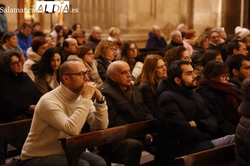 Conciertos del ciclo de Navidad Polifónica en la iglesia de La Clerecía. Fotos: David Sañudo