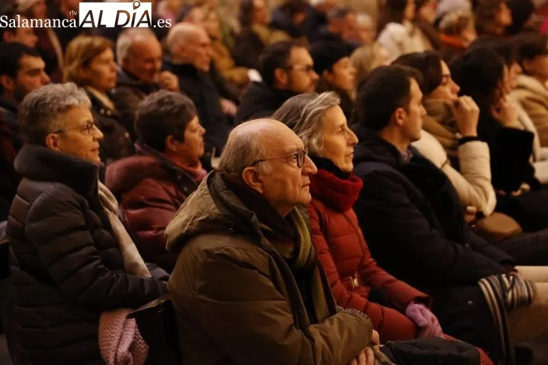Conciertos del ciclo de Navidad Polifónica en la iglesia de La Clerecía. Fotos: David Sañudo