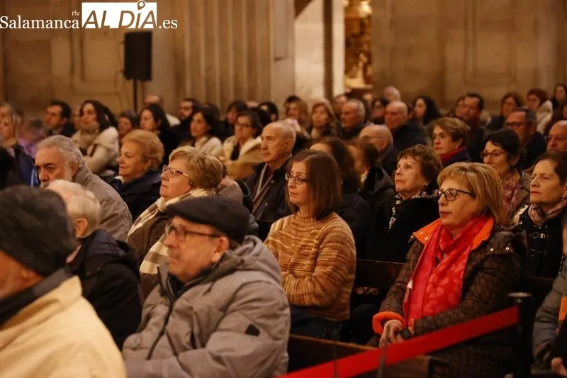 Conciertos del ciclo de Navidad Polifónica en la iglesia de La Clerecía. Fotos: David Sañudo