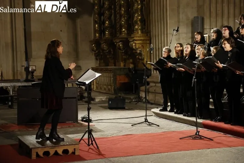 Conciertos del ciclo Navidad Polifónica en la Iglesia de La Clerecía. Fotos: David Sañudo