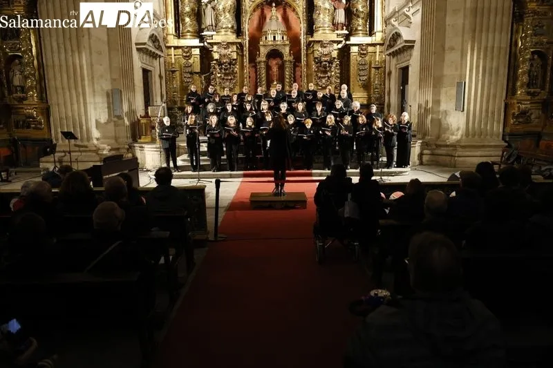 Conciertos del ciclo Navidad Polifónica en la Iglesia de La Clerecía. Fotos: David Sañudo