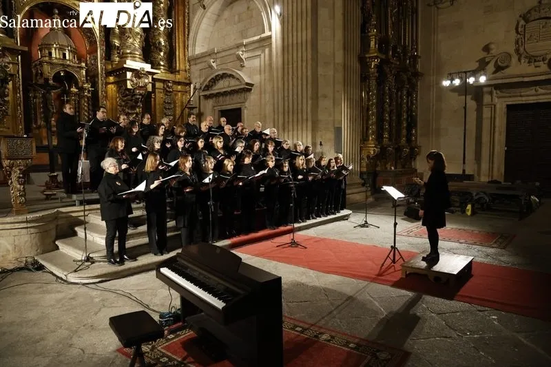 Conciertos del ciclo Navidad Polifónica en la Iglesia de La Clerecía. Fotos: David Sañudo