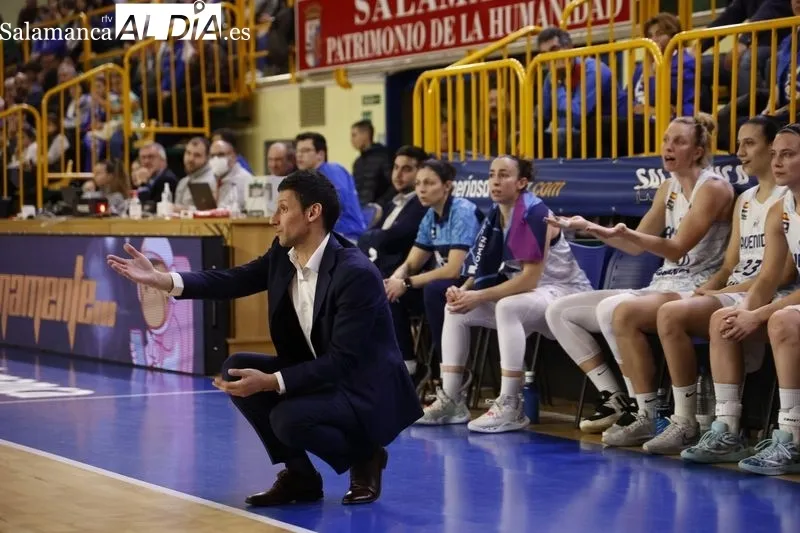 Partido de Euroliga entre el Perfumerías Avenida y el Virtus Bologna. Fotos: David Sañudo