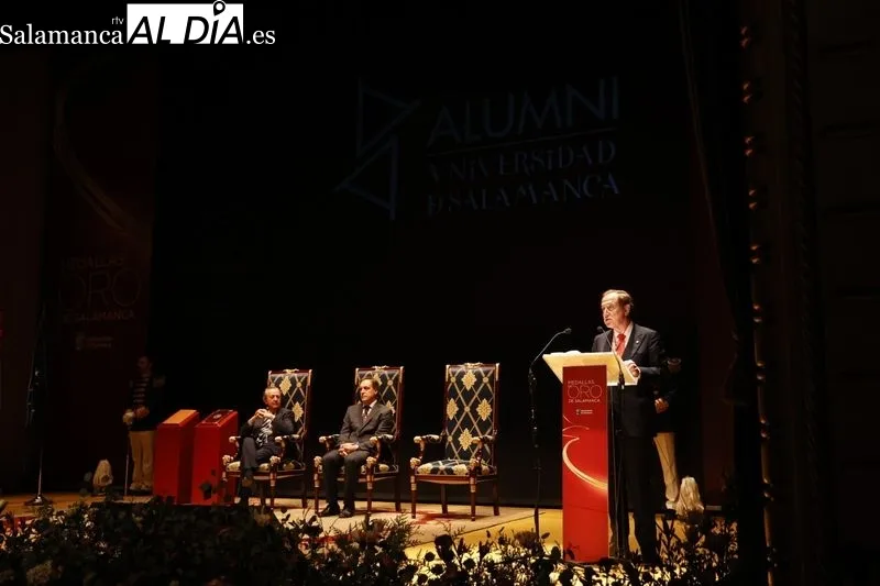 Ceremonia de entrega de las Medallas de Oro de Salamanca 2023. Fotos: David Sañudo