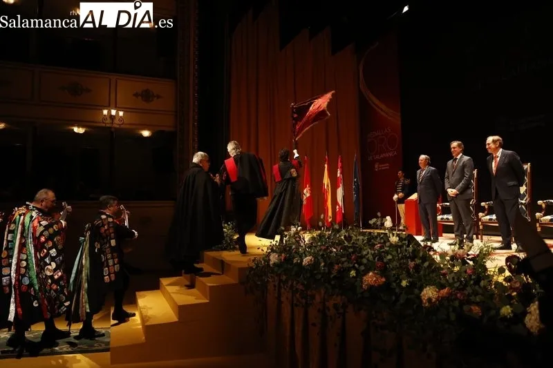 Ceremonia de entrega de las Medallas de Oro de Salamanca 2023. Fotos: David Sañudo