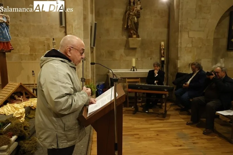 Tradicional Encuentro Poético y Musical por el Adviento y la Navidad iglesia de San Juan de Barbalos de Salamanca. Fotos: David Sañudo