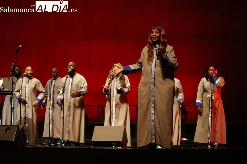 Concierto 'B.B. King Spiritual' de Chicago Mass Choir en el CAEM de Salamanca. Fotos: David Sañudo