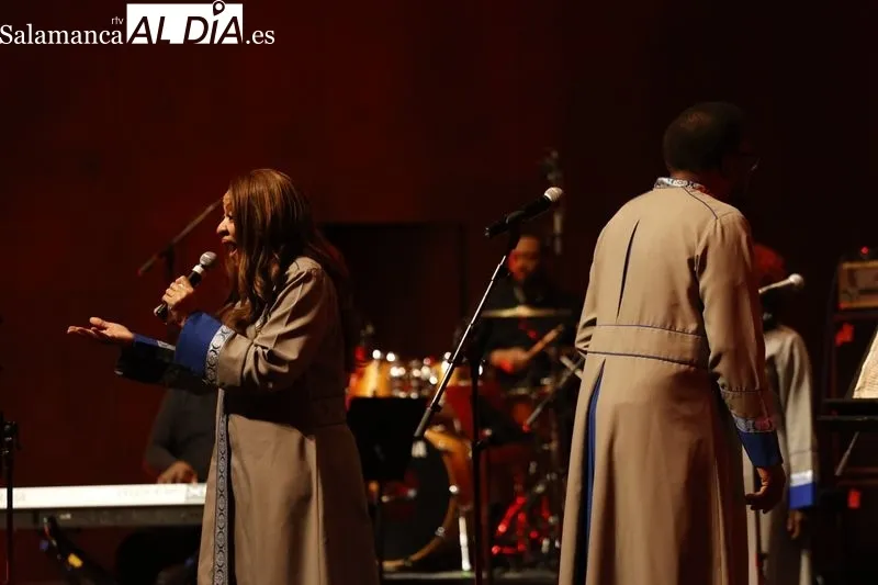 Concierto 'B.B. King Spiritual' de Chicago Mass Choir en el CAEM de Salamanca. Fotos: David Sañudo