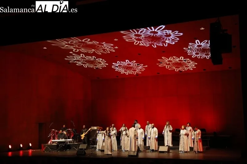 Concierto 'B.B. King Spiritual' de Chicago Mass Choir en el CAEM de Salamanca. Fotos: David Sañudo