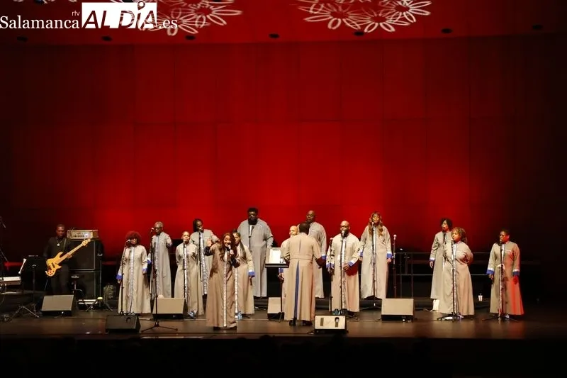 Concierto 'B.B. King Spiritual' de Chicago Mass Choir en el CAEM de Salamanca. Fotos: David Sañudo