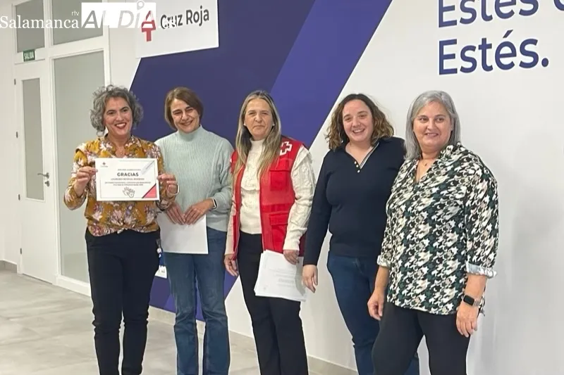 La Asamblea de Cruz Roja en Peñaranda ha reconocido este viernes la labor de los voluntarios 